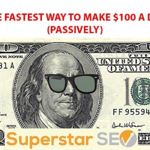 The Fastest Way To Make $100 A Day Passively Online | How To Make $100 A Day
