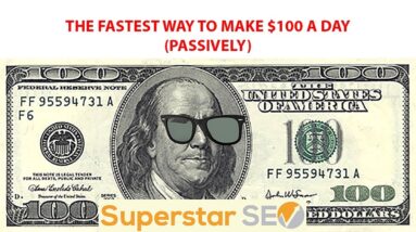 The Fastest Way To Make $100 A Day Passively Online | How To Make $100 A Day