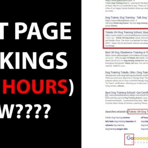 First Page Rankings In 24 Hours (How???)