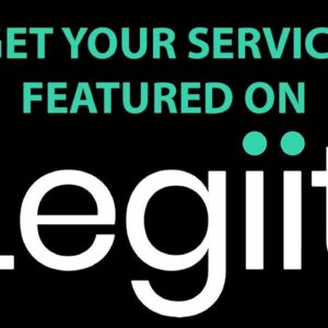 Get Your Service Featured On Legiit