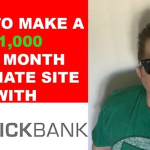 How To Make A $1000 Per Month Clickbank Affiliate Site