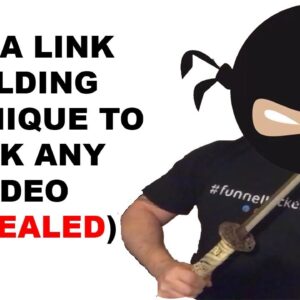 How To Rank Any Video | Ninja Link Building Technique To Rank Any Video