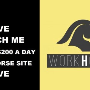 LIVE : Taking A New SEO Site 0 To $200 A Day LIVE Workhorse
