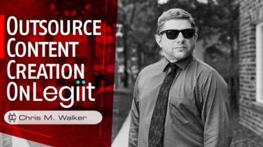 Outsource Content Creation | How To Completely Outsource A Business On Legiit Part 3