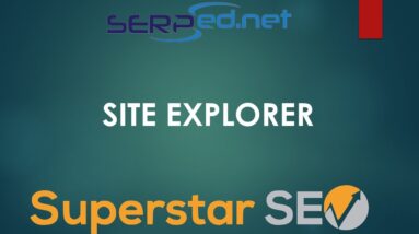 Serped Revew Site Explorer