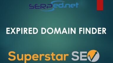 Serped Review Expired Domain Finder