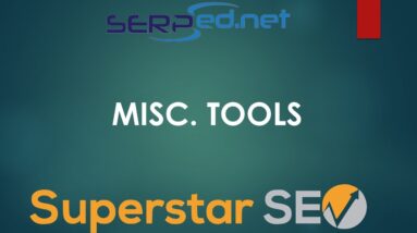 Serped Review: Serped.net Review Misc Tools