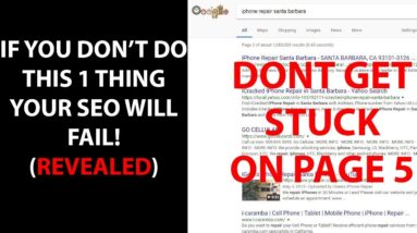 Without This 1 Thing Your SEO Will Fail! (Revealed)