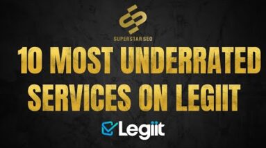 Most Underrated Services On Legiit | The 10 Most Underrated Services On Legiit