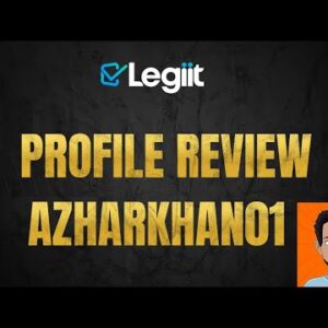 azharkhan01 Legiit Profile Review | Chris M. Walker Review's azharkhan01Legiit Profile
