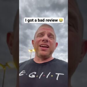 Dealing with bad reviews ?