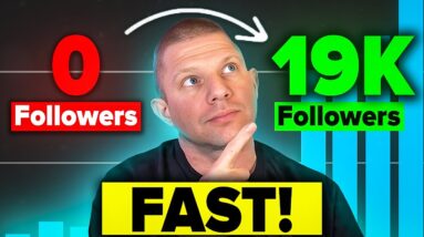 How To Grow An Audience From 0 to 19k (FAST)