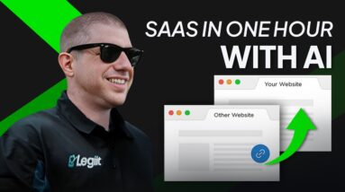 Watch Me Build 6 SaaS Tools with AI In Under An Hour