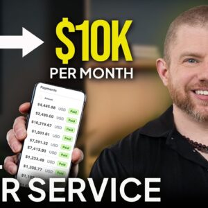 How to start selling your services - Make your first $10k/month