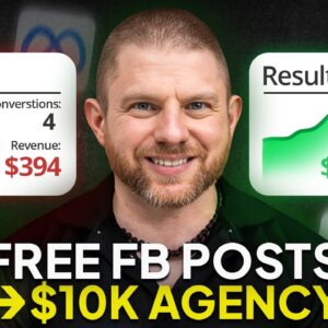 Grow A $10k/month SEO Agency Using Free Facebook Posts