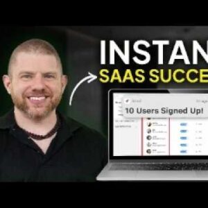 I Built A SaaS In 24 Hours & Got 10 Users Overnight. Here's My Secret.