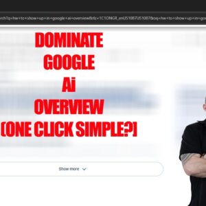 How To Show Up In Google Ai Overview | AEO/GEO Testing