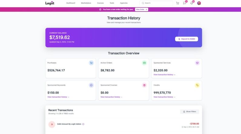 I've spent $526,764.17 on Legiit... ask me anything