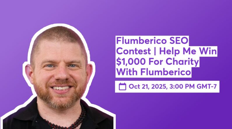 Flumberico Contest | Help Me Win $1,000 For Charity With Flumberico