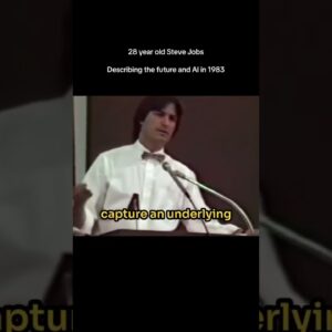 Steve Jobs on his excitement towards Ai in 1983
