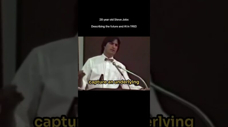 Steve Jobs on his excitement towards Ai in 1983 2 Steve Jobs on his excitement towards Ai in 1983