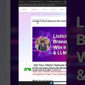 Rank in Google AI Overviews with Listicle Links